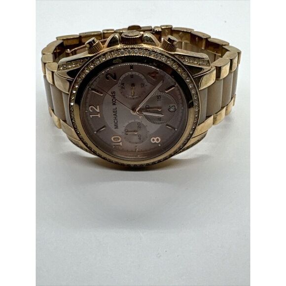 Michael Kors Blair MK5943 Women\'s Rose Gold-Tone Analog Dial Wrist Watch JNA816 main image 5